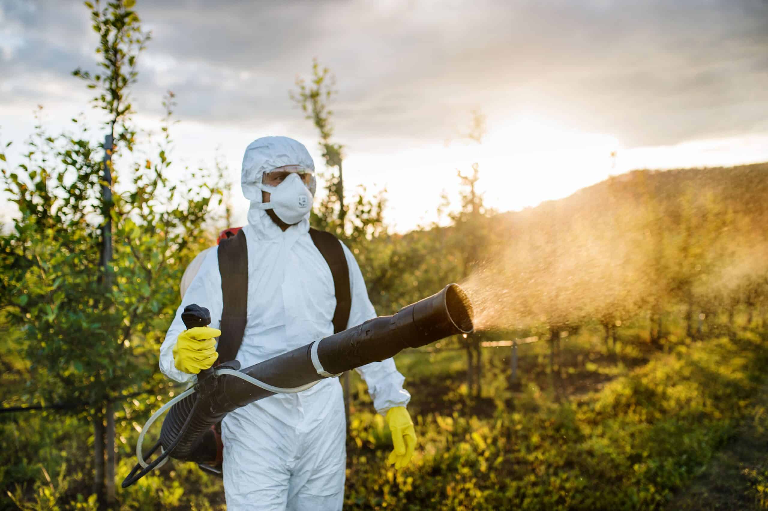 a-farmer-outdoors-in-orchard-at-sunset-using-pest-2024-10-22-09-57-19-utc